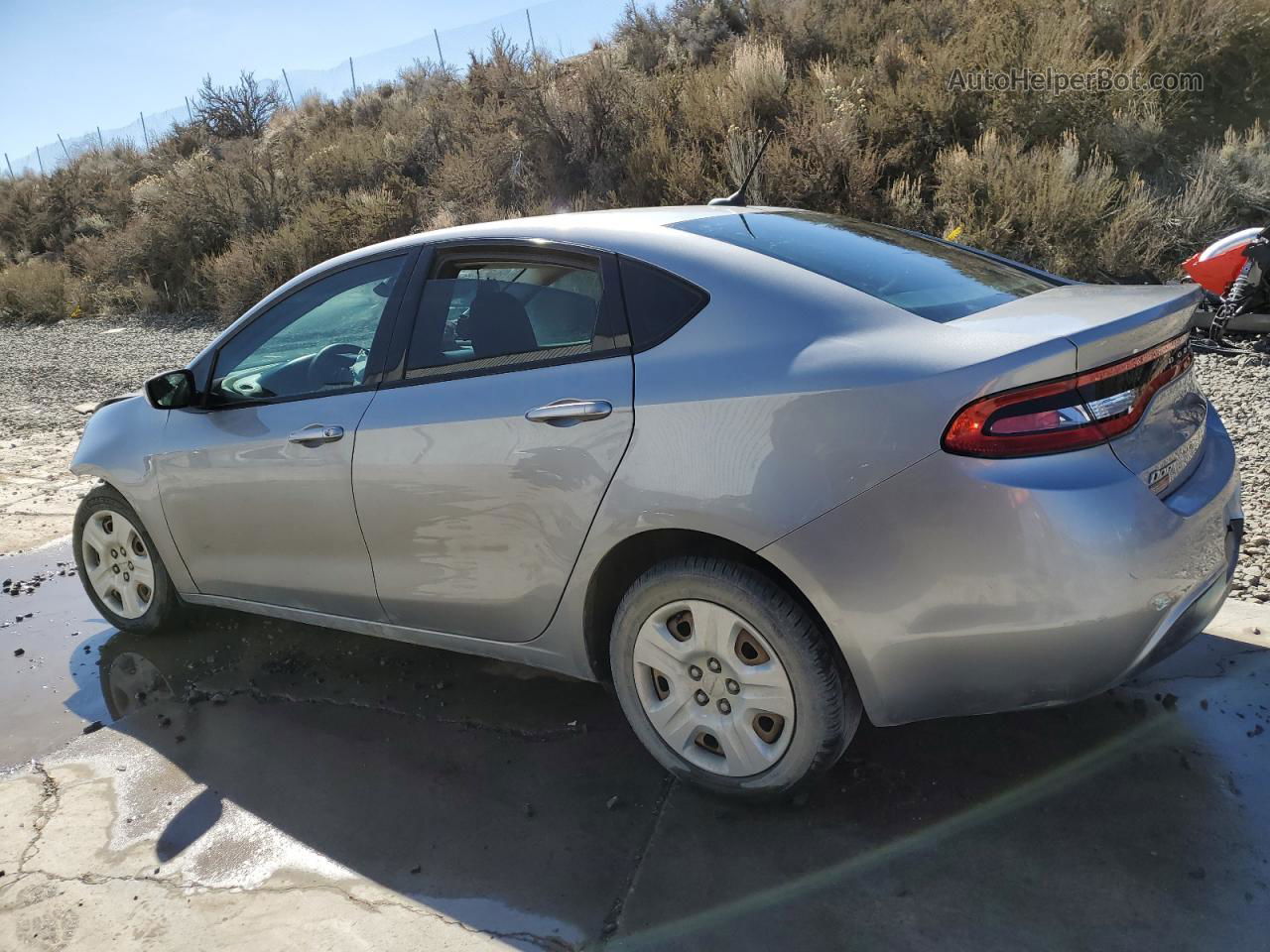 2015 Dodge Dart Se Silver vin: 1C3CDFAA9FD404576