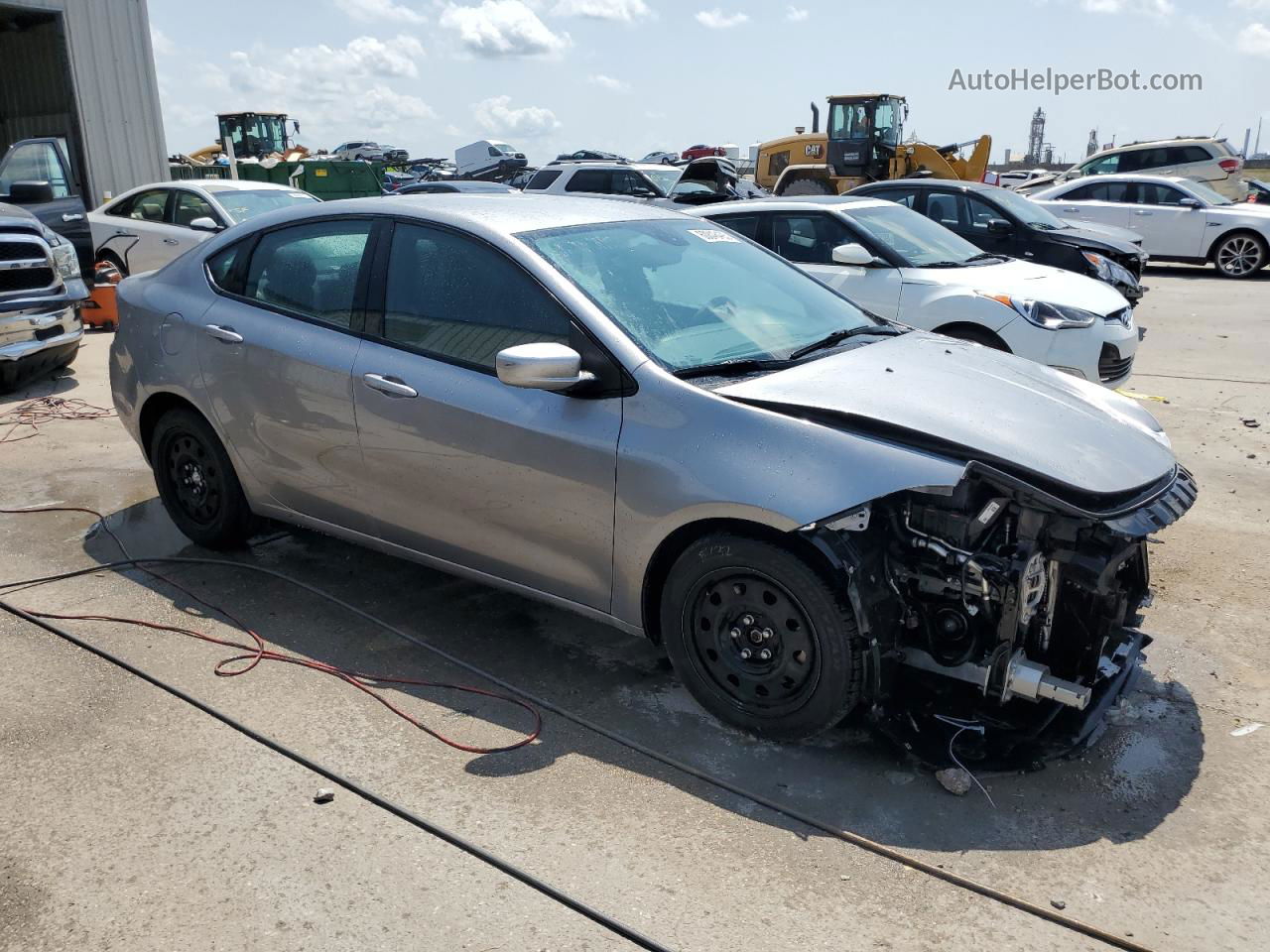 2015 Dodge Dart Se Серебряный vin: 1C3CDFAAXFD253506