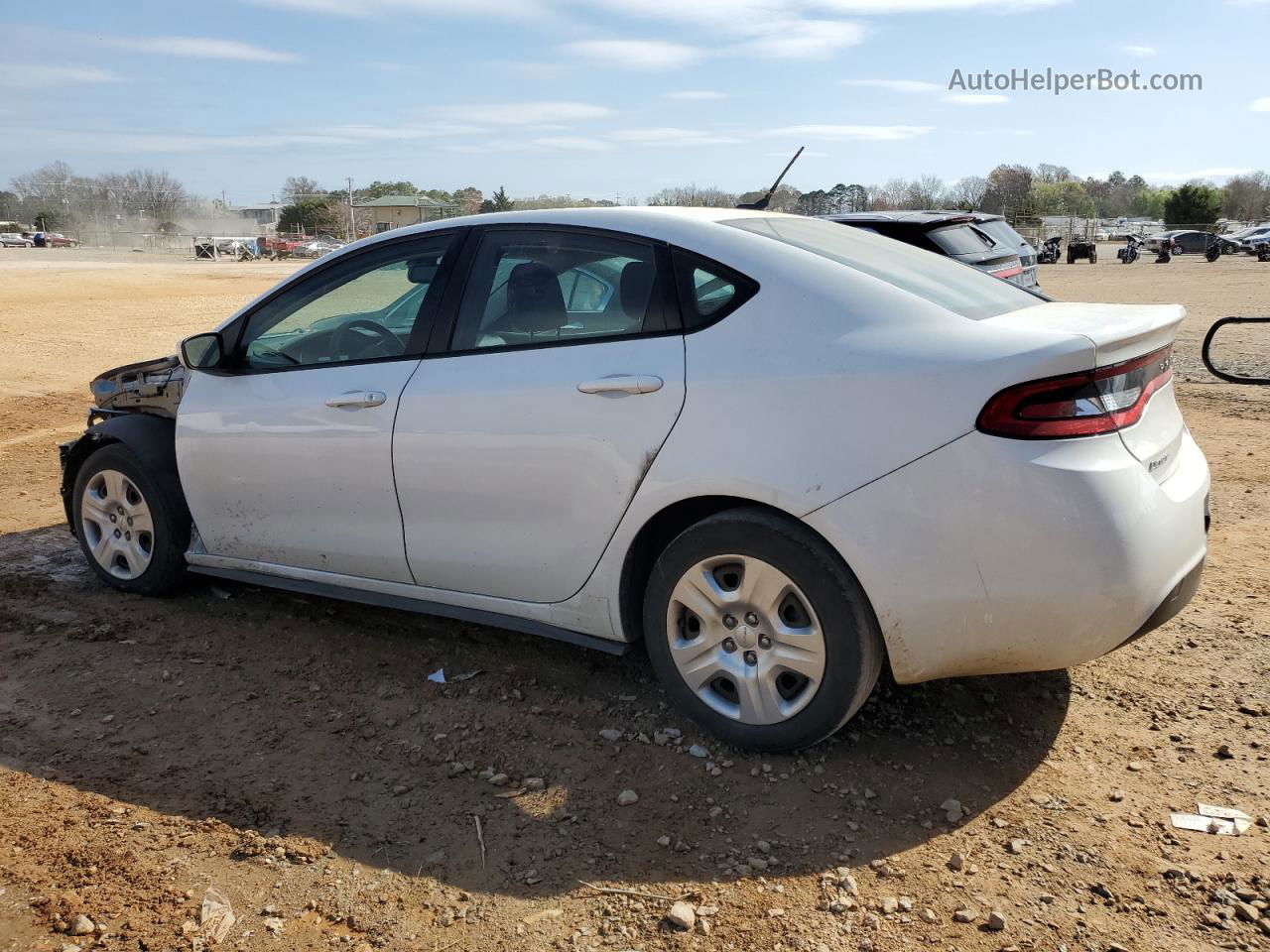 2015 Dodge Dart Se Белый vin: 1C3CDFAAXFD276624