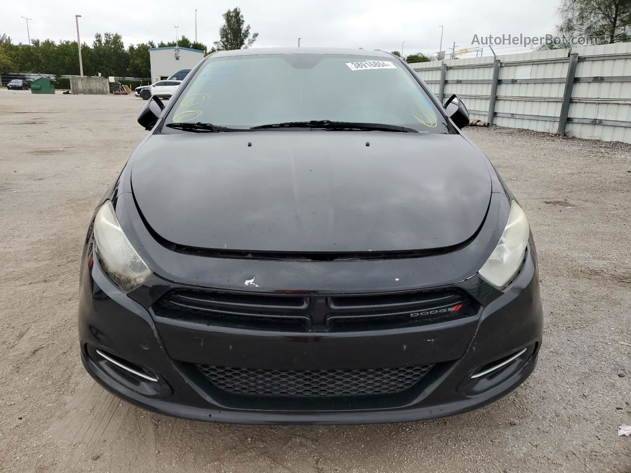 2015 Dodge Dart Se Black vin: 1C3CDFAAXFD364069