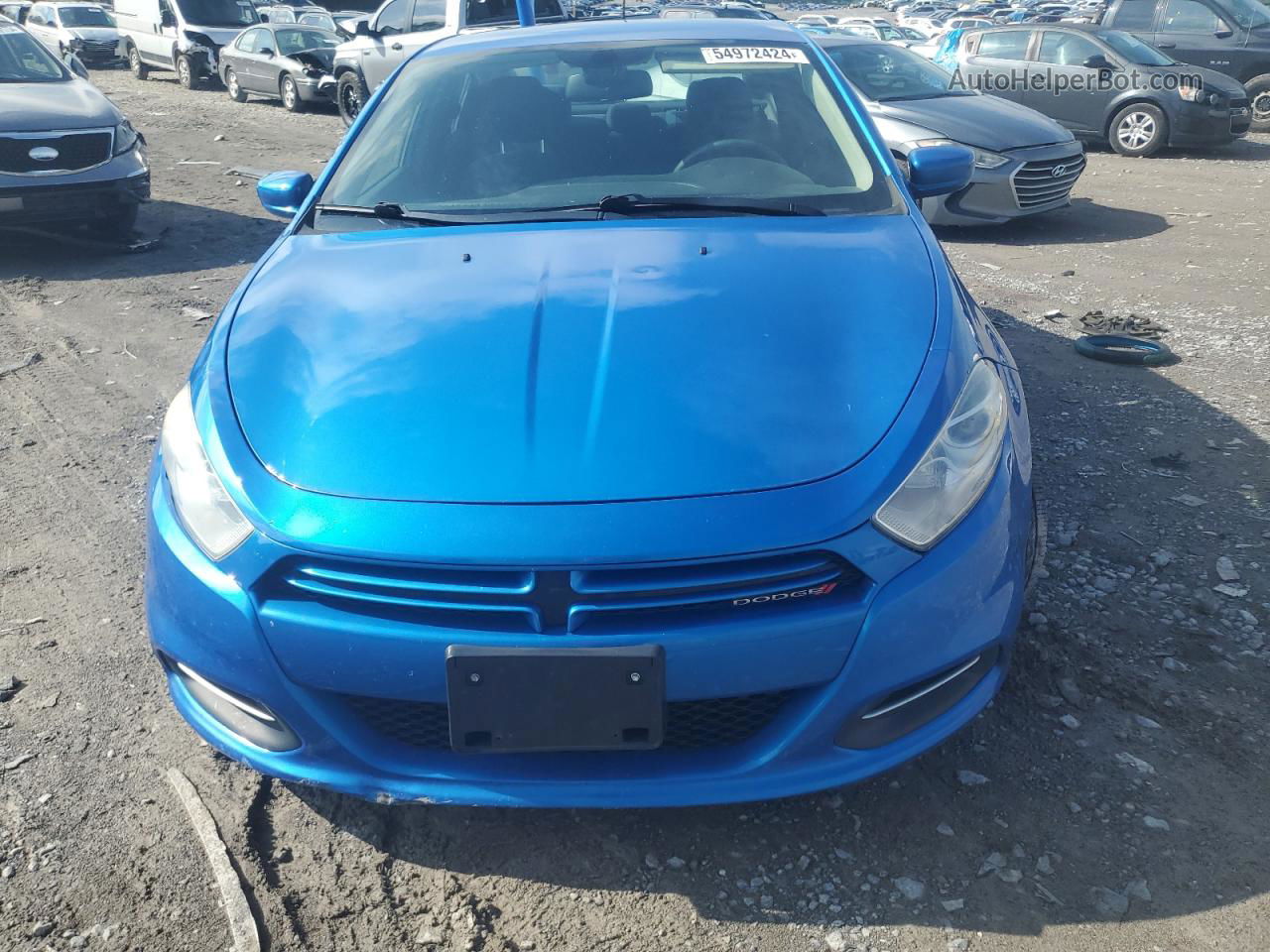 2015 Dodge Dart Se Blue vin: 1C3CDFAAXFD422875