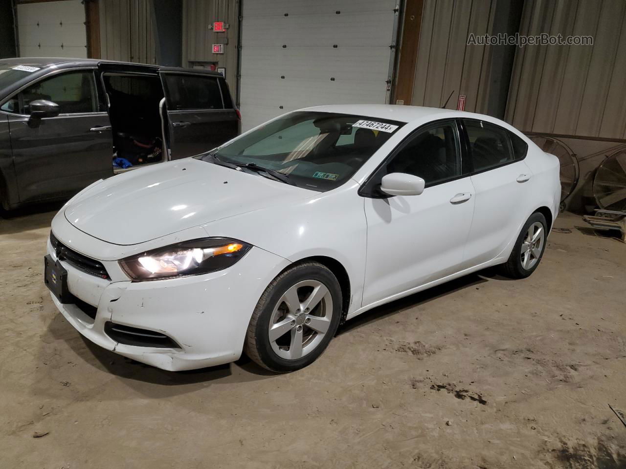 2015 Dodge Dart Sxt Белый vin: 1C3CDFBB0FD119725