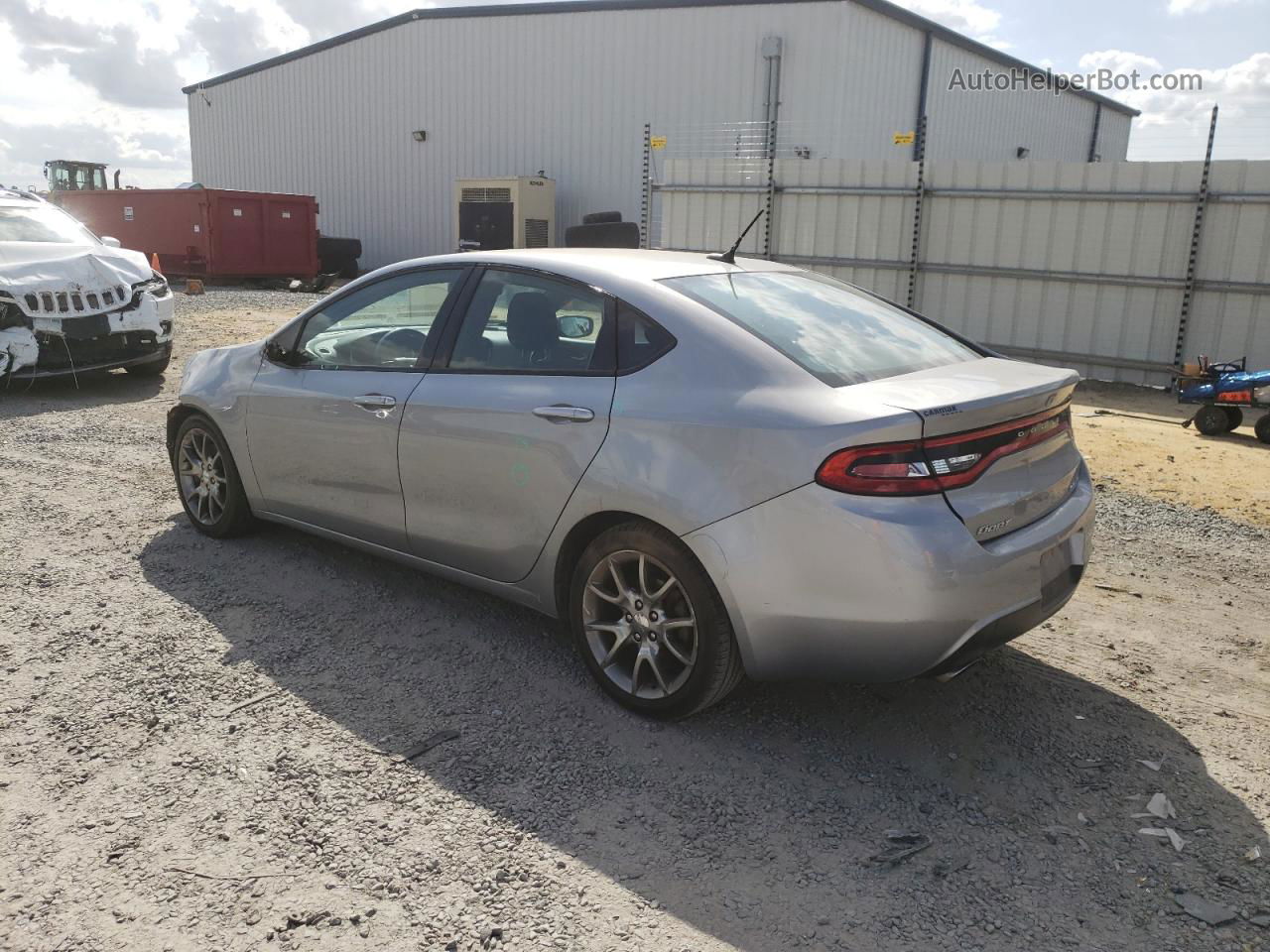 2015 Dodge Dart Sxt Серебряный vin: 1C3CDFBB0FD122477