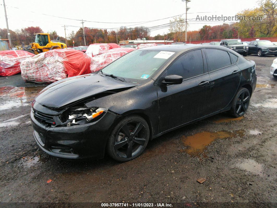 2015 Dodge Dart Sxt Black vin: 1C3CDFBB0FD146584