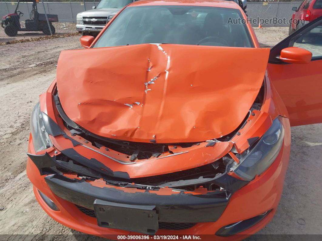 2015 Dodge Dart Sxt Orange vin: 1C3CDFBB0FD213216