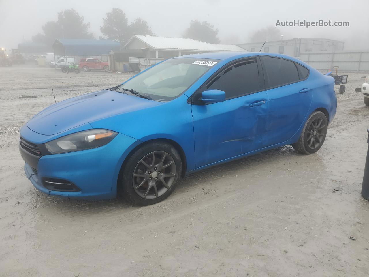 2015 Dodge Dart Sxt Blue vin: 1C3CDFBB0FD247673