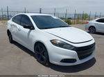 2015 Dodge Dart Sxt White vin: 1C3CDFBB0FD275876