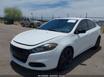 2015 Dodge Dart Sxt White vin: 1C3CDFBB0FD275876