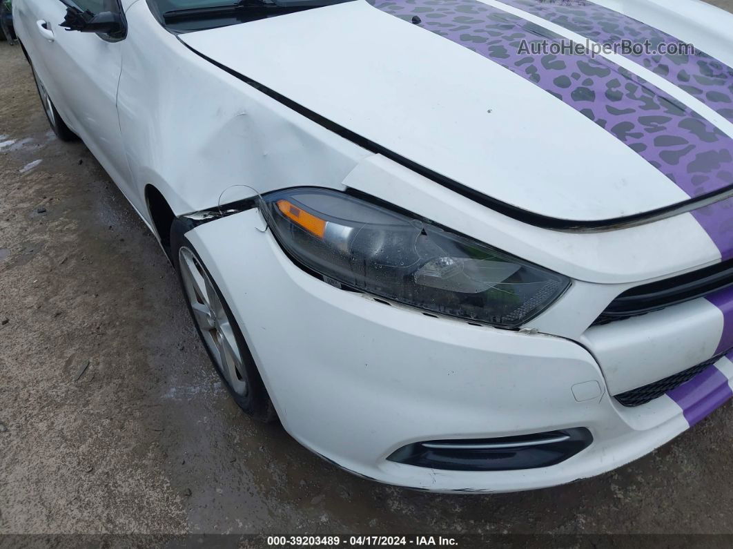 2015 Dodge Dart Sxt Белый vin: 1C3CDFBB0FD302378