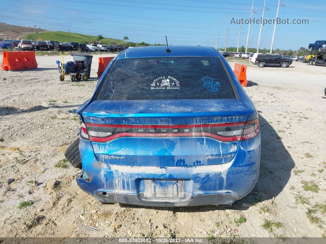 2015 Dodge Dart Sxt Blue vin: 1C3CDFBB0FD374987