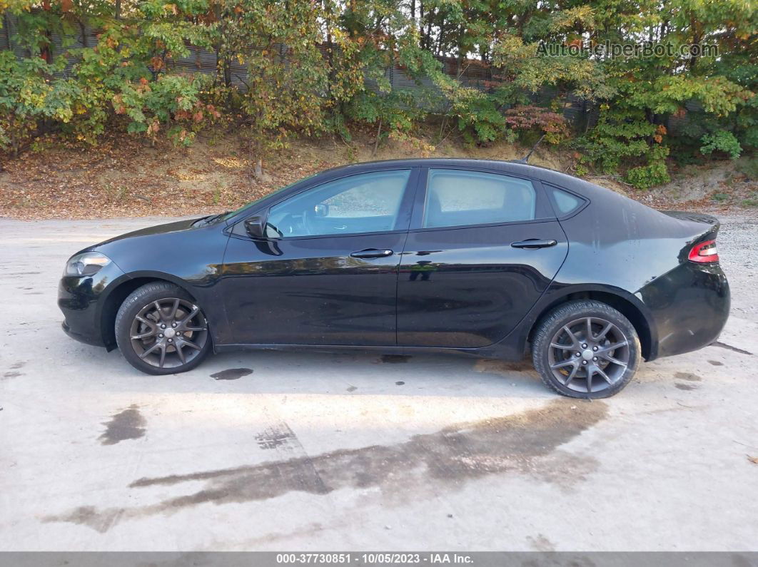 2015 Dodge Dart Sxt Черный vin: 1C3CDFBB0FD410659