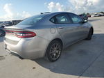 2015 Dodge Dart Sxt Silver vin: 1C3CDFBB1FD151177