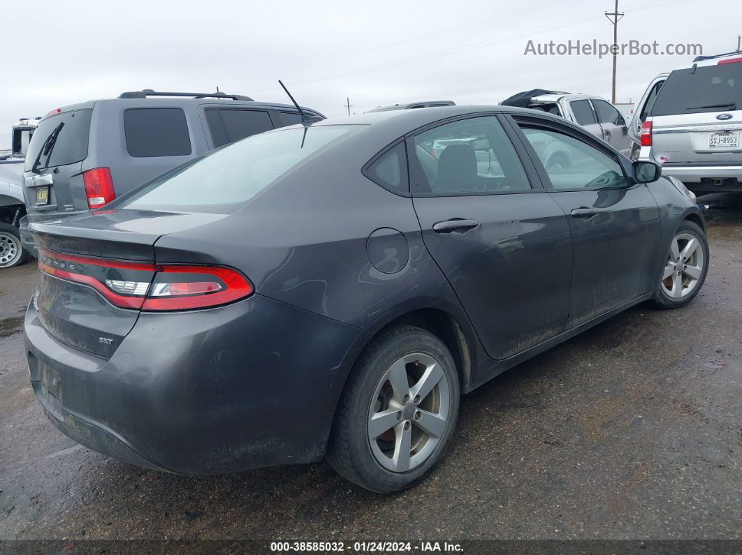 2015 Dodge Dart Sxt Gray vin: 1C3CDFBB1FD158730