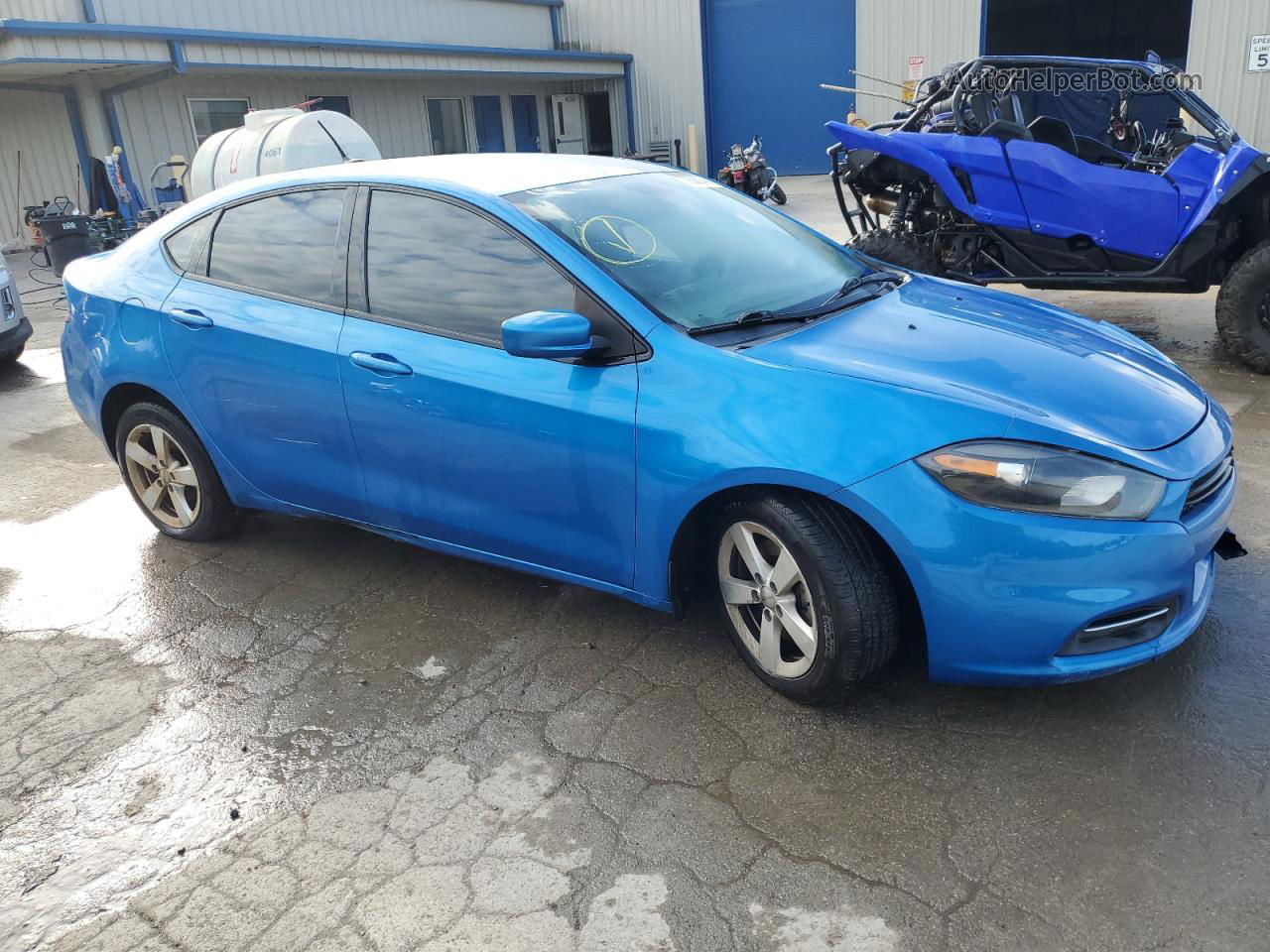 2015 Dodge Dart Sxt Blue vin: 1C3CDFBB1FD227674