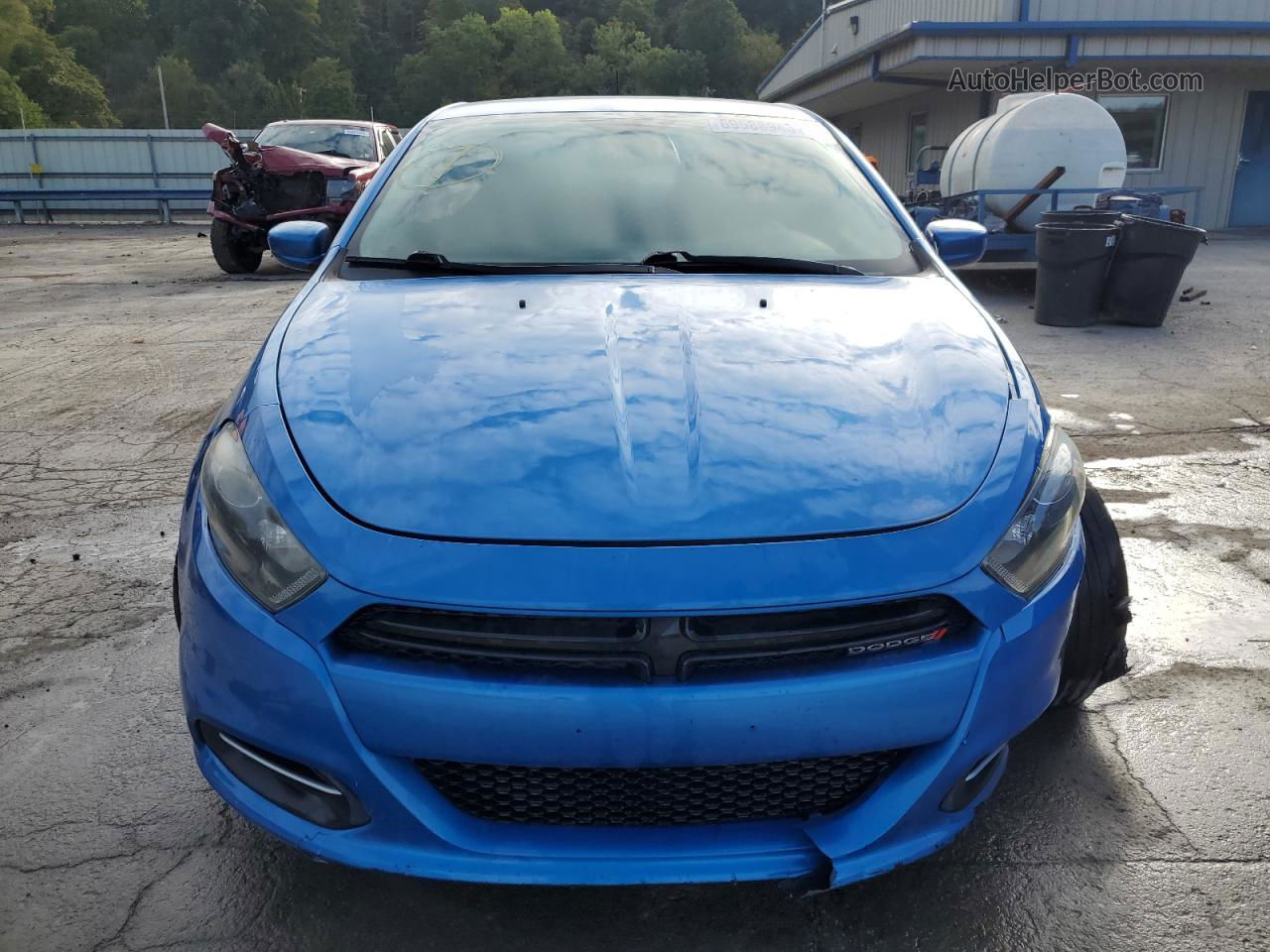 2015 Dodge Dart Sxt Blue vin: 1C3CDFBB1FD227674