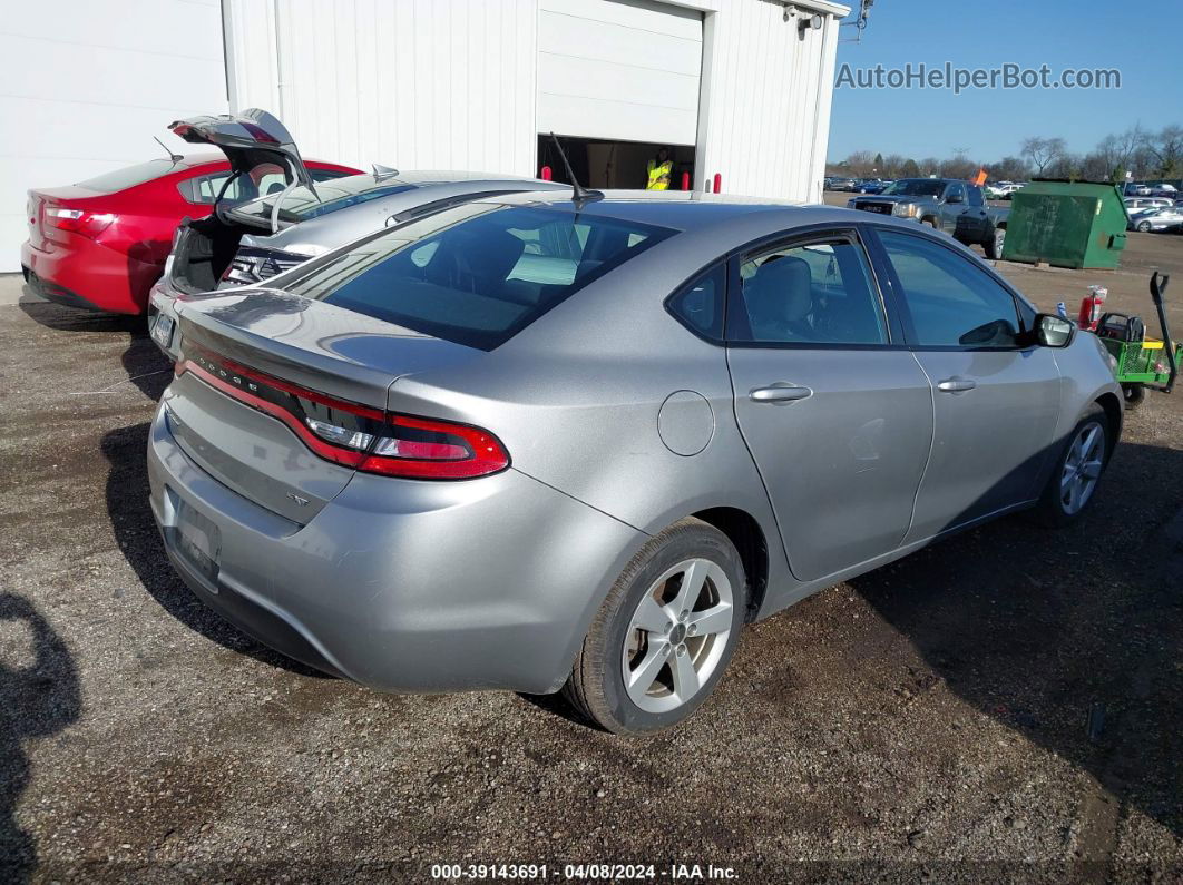 2015 Dodge Dart Sxt Gray vin: 1C3CDFBB1FD265857