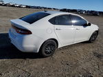 2015 Dodge Dart Sxt White vin: 1C3CDFBB1FD281685