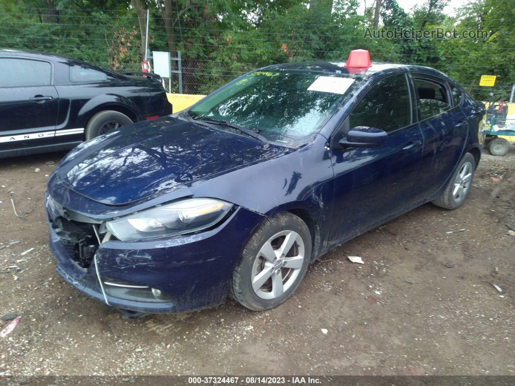 2015 Dodge Dart Sxt Blue vin: 1C3CDFBB1FD286286