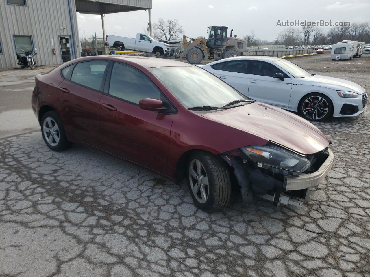 2015 Dodge Dart Sxt Burgundy vin: 1C3CDFBB1FD316063