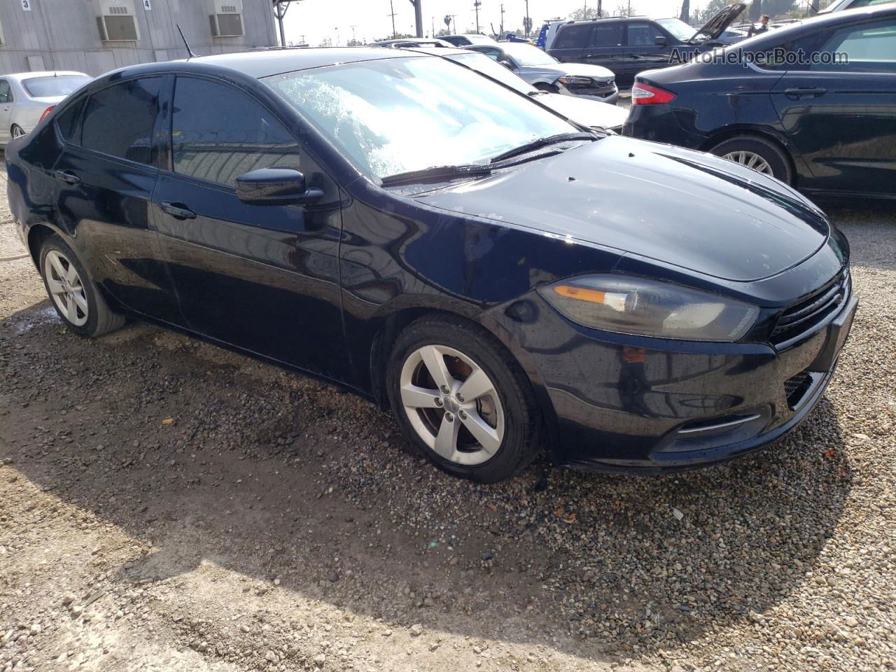 2015 Dodge Dart Sxt Черный vin: 1C3CDFBB1FD330223