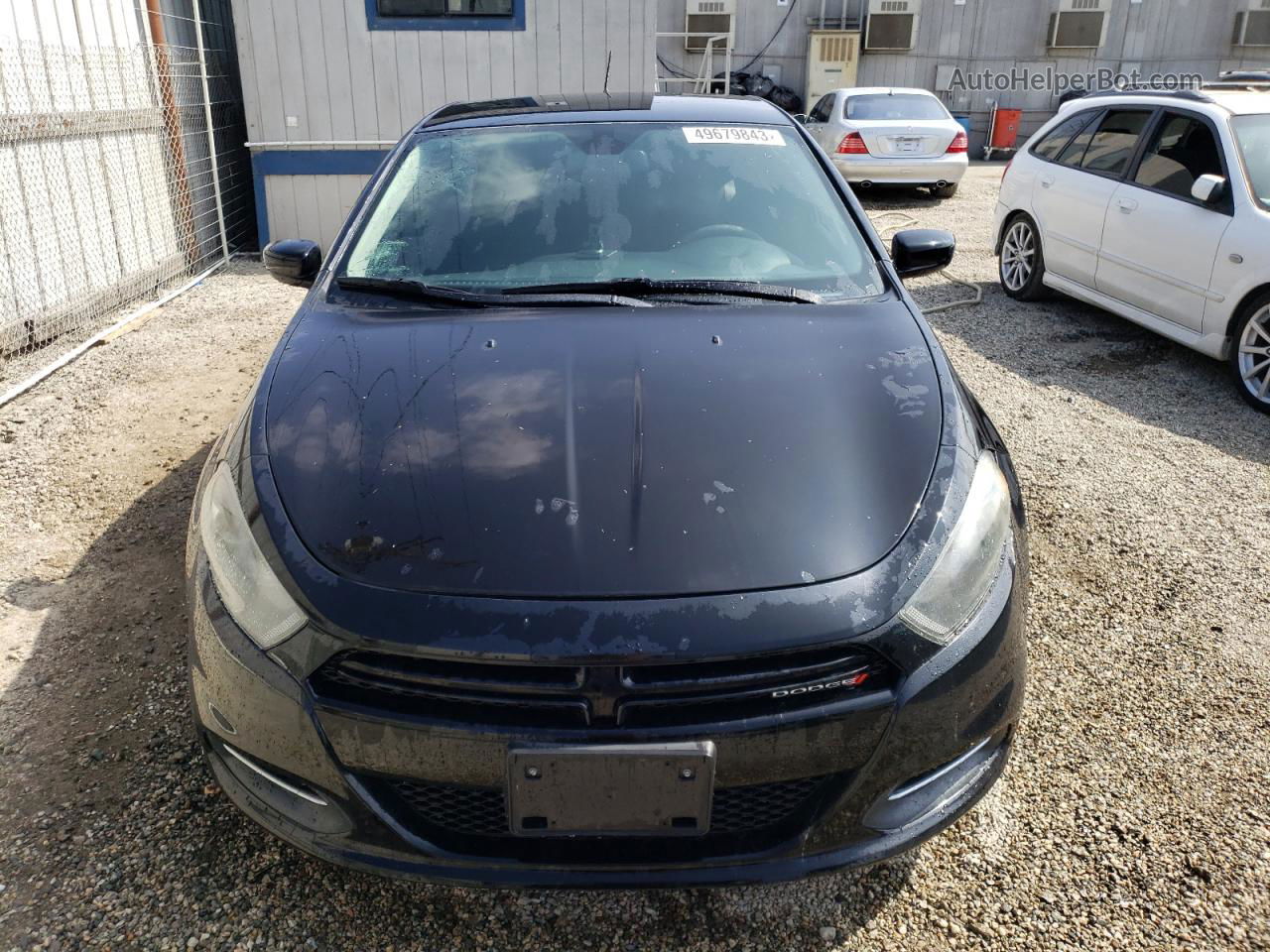 2015 Dodge Dart Sxt Black vin: 1C3CDFBB1FD330223