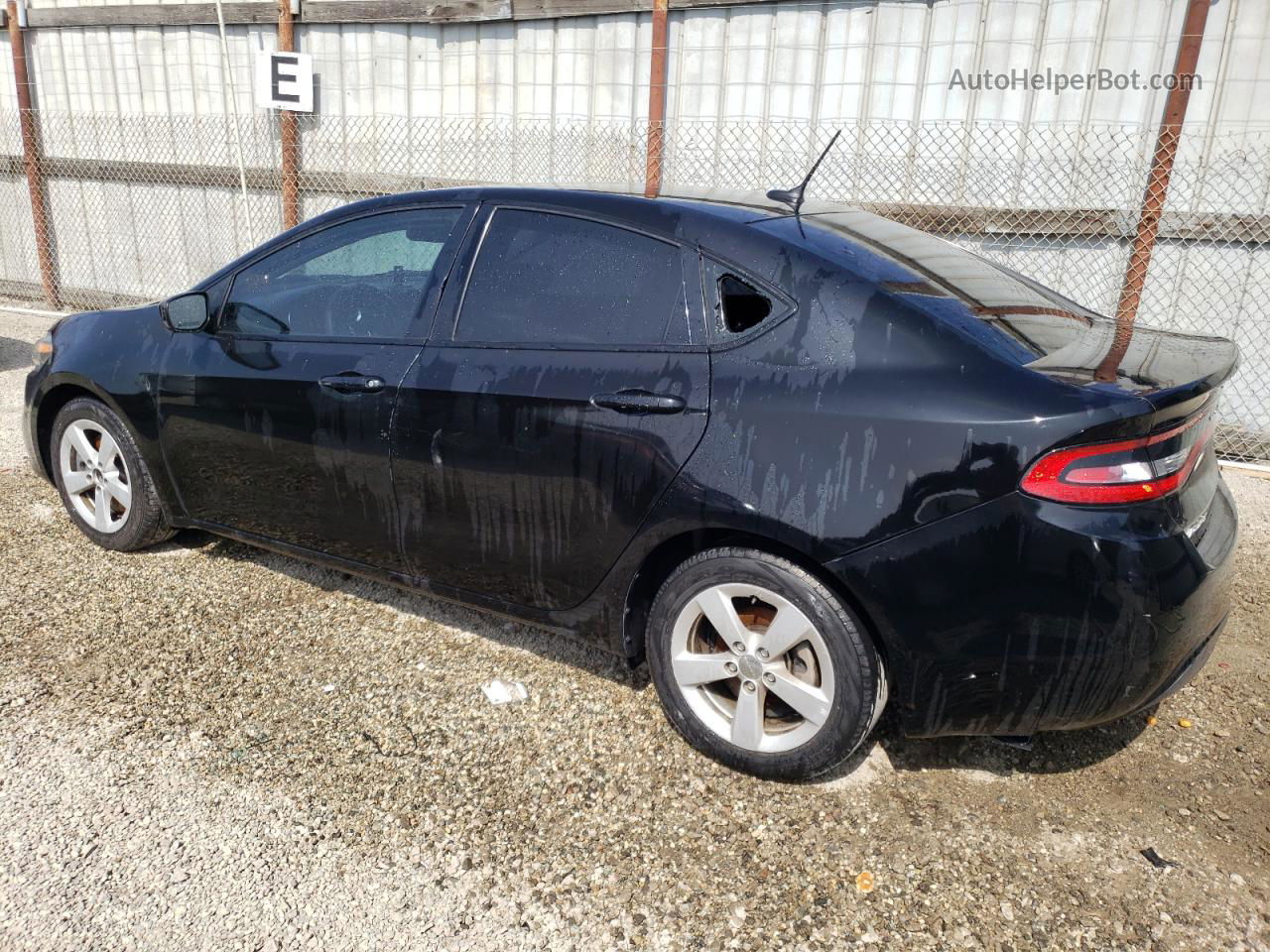 2015 Dodge Dart Sxt Black vin: 1C3CDFBB1FD330223