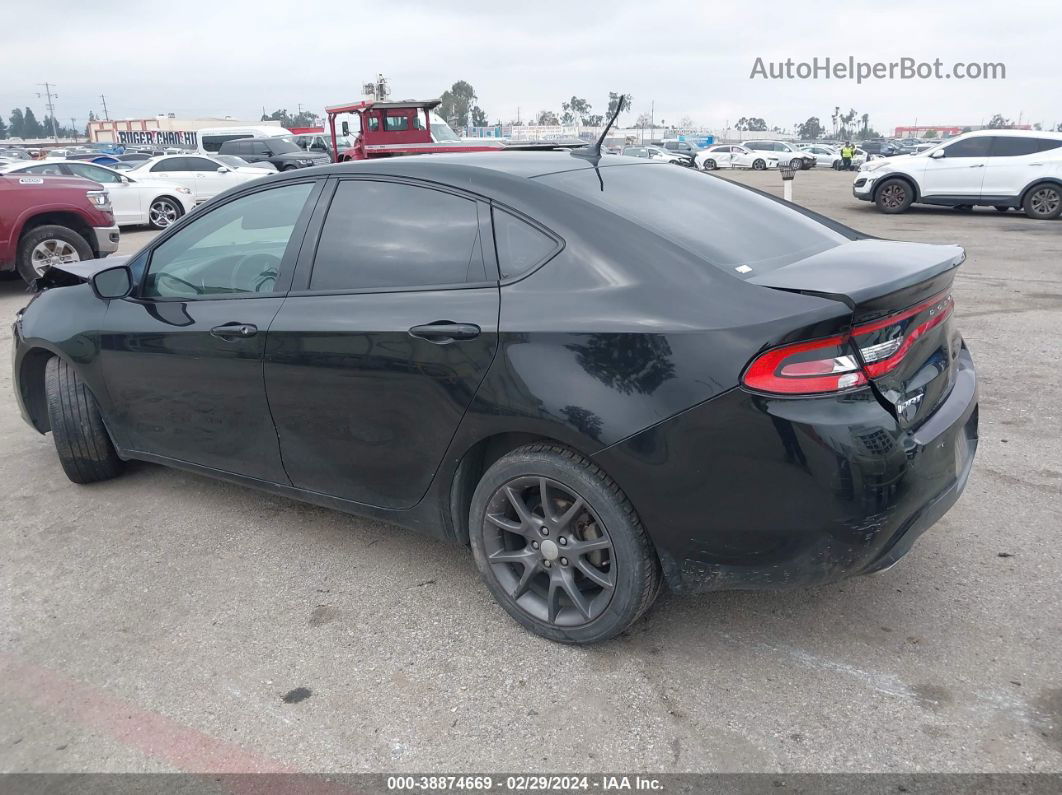 2015 Dodge Dart Sxt Black vin: 1C3CDFBB1FD362511