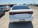 2015 Dodge Dart Sxt White vin: 1C3CDFBB1FD380734