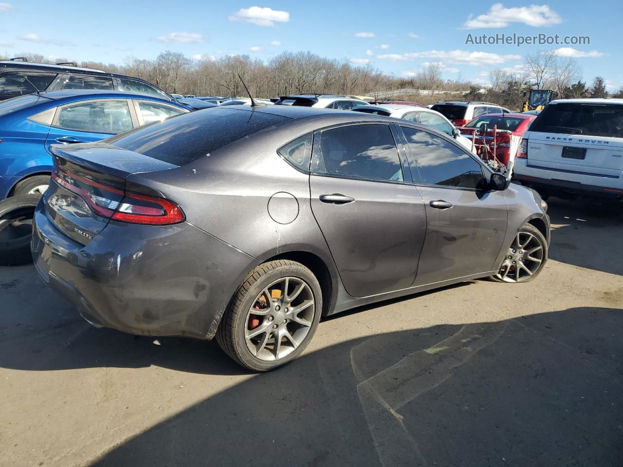 2015 Dodge Dart Sxt Угольный vin: 1C3CDFBB2FD159899