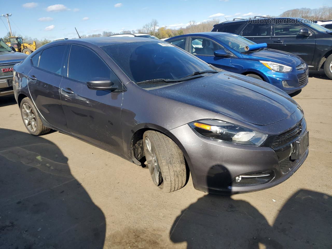 2015 Dodge Dart Sxt Charcoal vin: 1C3CDFBB2FD159899