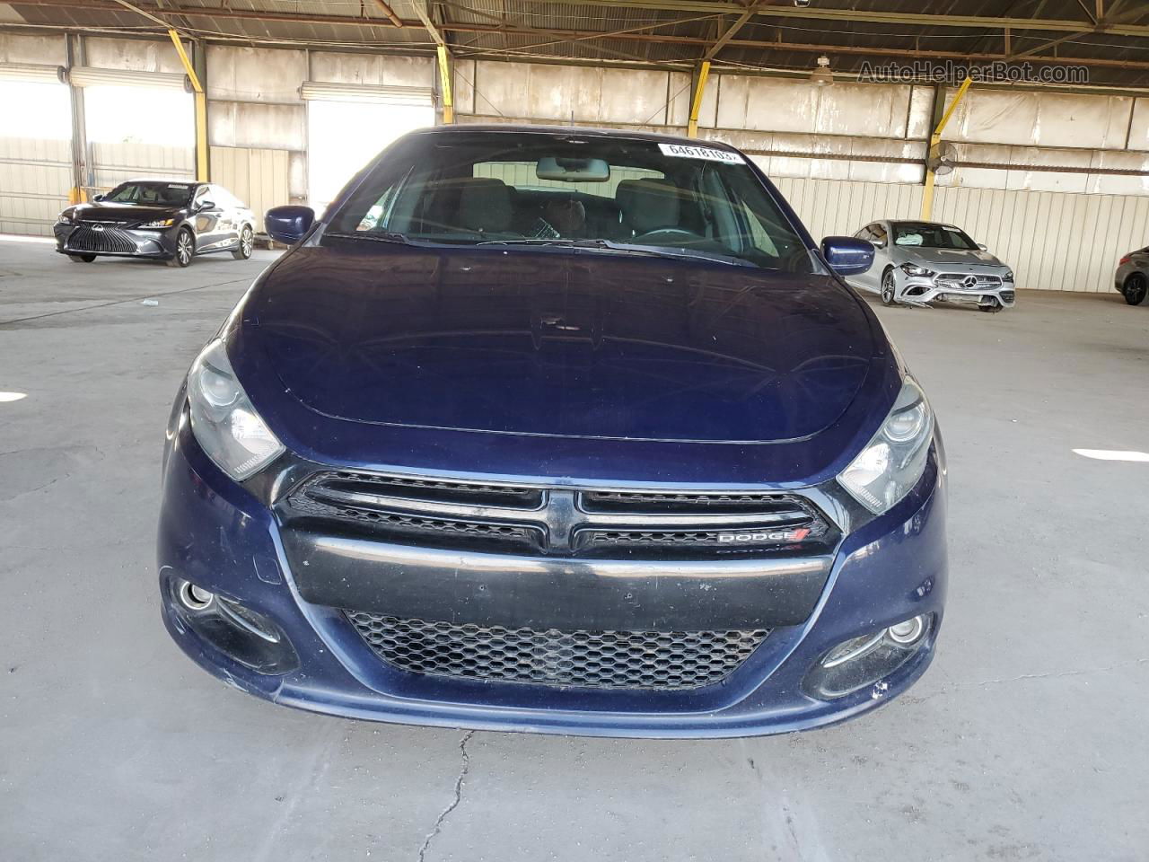 2015 Dodge Dart Sxt Blue vin: 1C3CDFBB2FD166013