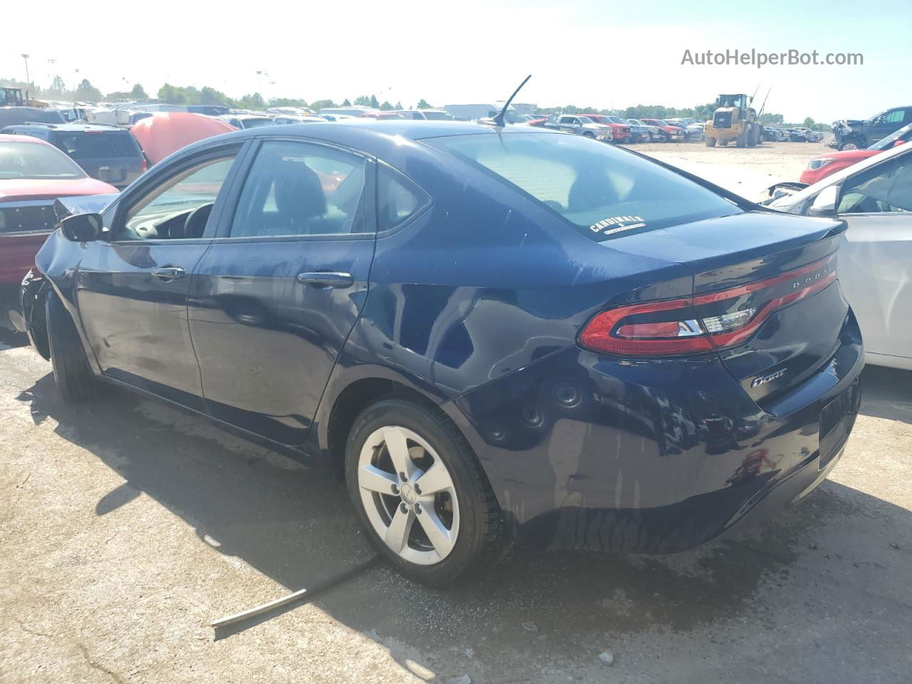 2015 Dodge Dart Sxt Blue vin: 1C3CDFBB2FD200144