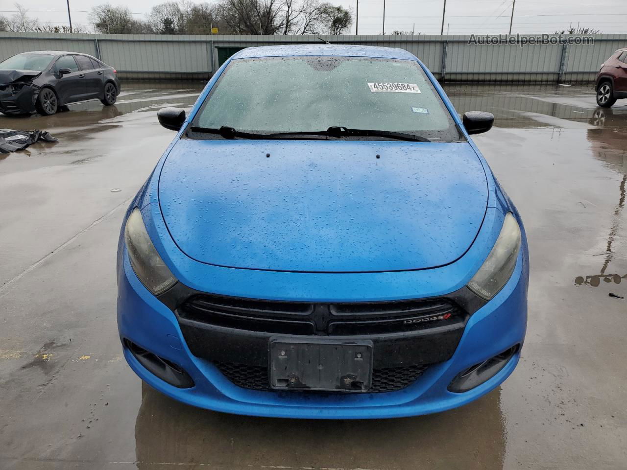 2015 Dodge Dart Sxt Blue vin: 1C3CDFBB2FD212813