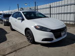 2015 Dodge Dart Sxt White vin: 1C3CDFBB2FD267407