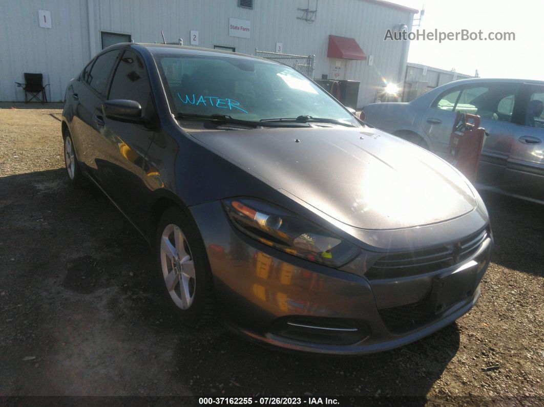 2015 Dodge Dart Sxt Gray vin: 1C3CDFBB2FD306707