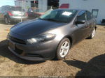 2015 Dodge Dart Sxt Gray vin: 1C3CDFBB2FD306707