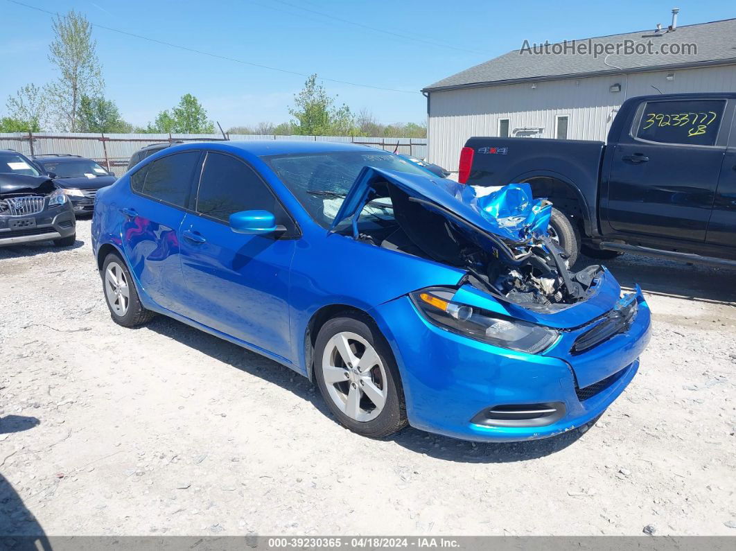 2015 Dodge Dart Sxt Синий vin: 1C3CDFBB2FD330618