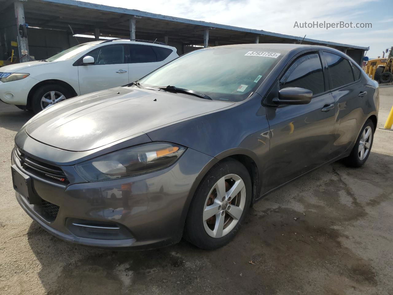 2015 Dodge Dart Sxt Серый vin: 1C3CDFBB2FD330649