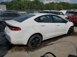 2015 Dodge Dart Sxt White vin: 1C3CDFBB2FD336757