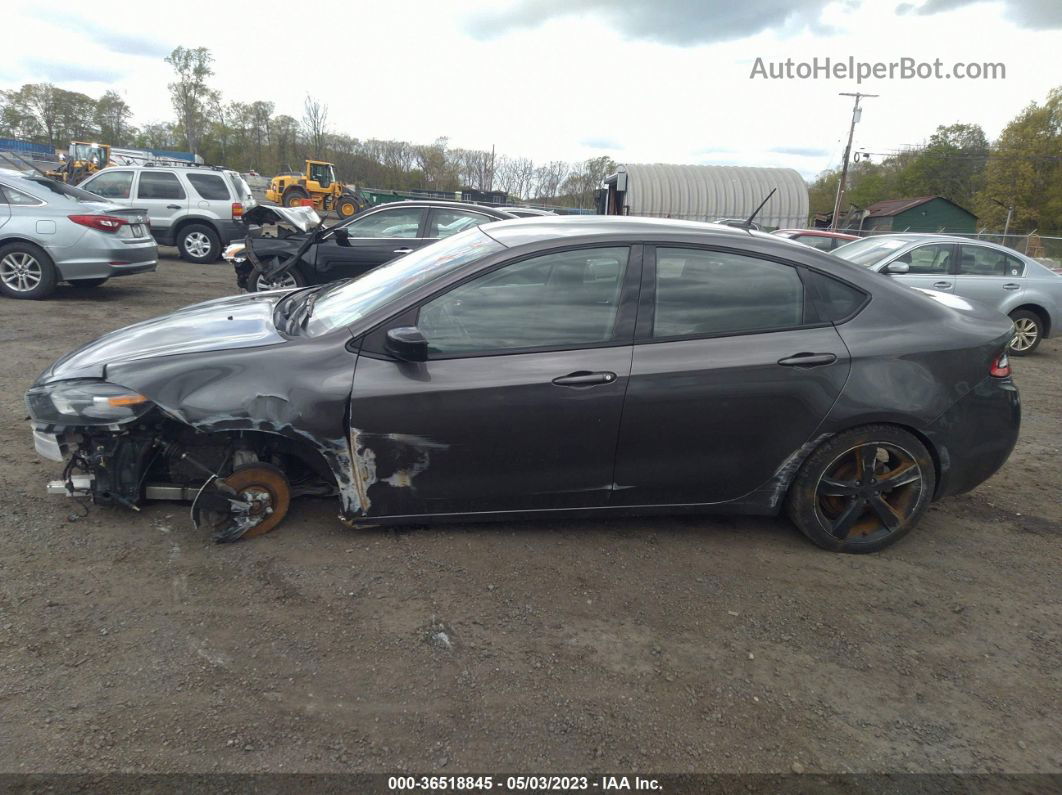 2015 Dodge Dart Sxt Gray vin: 1C3CDFBB2FD380676