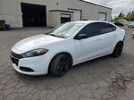 2015 Dodge Dart Sxt White vin: 1C3CDFBB2FD390561