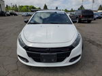 2015 Dodge Dart Sxt White vin: 1C3CDFBB2FD390561