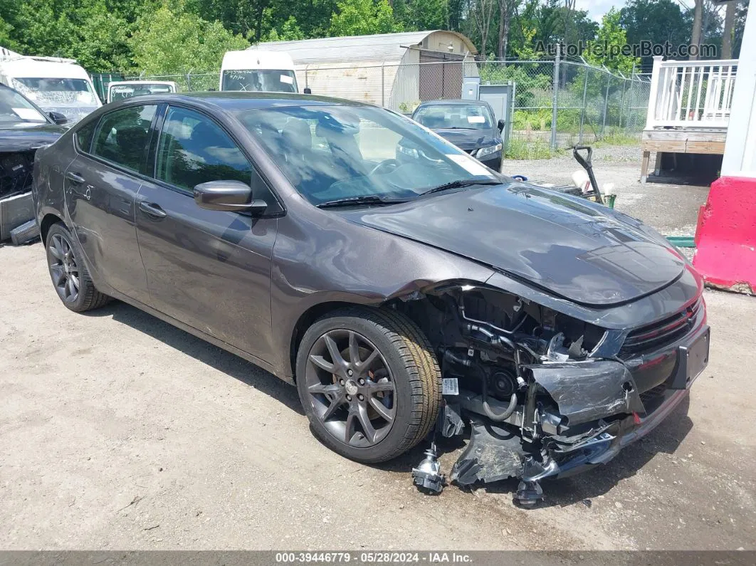 2015 Dodge Dart Sxt Серый vin: 1C3CDFBB2FD390706