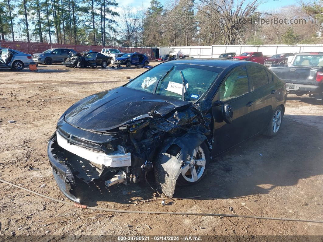 2015 Dodge Dart Sxt Черный vin: 1C3CDFBB2FD405186