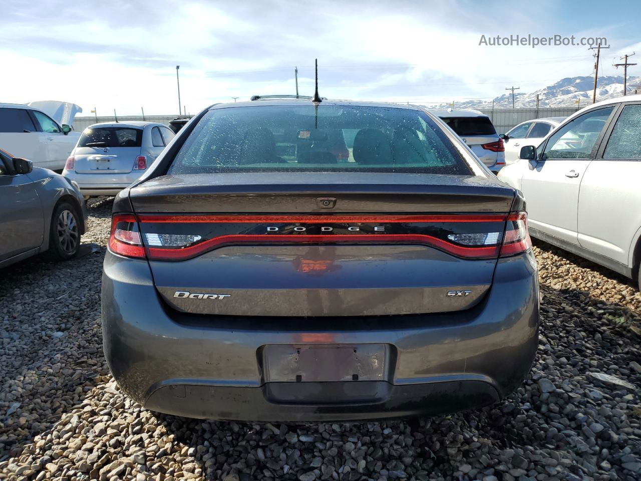 2015 Dodge Dart Sxt Серый vin: 1C3CDFBB2FD407116