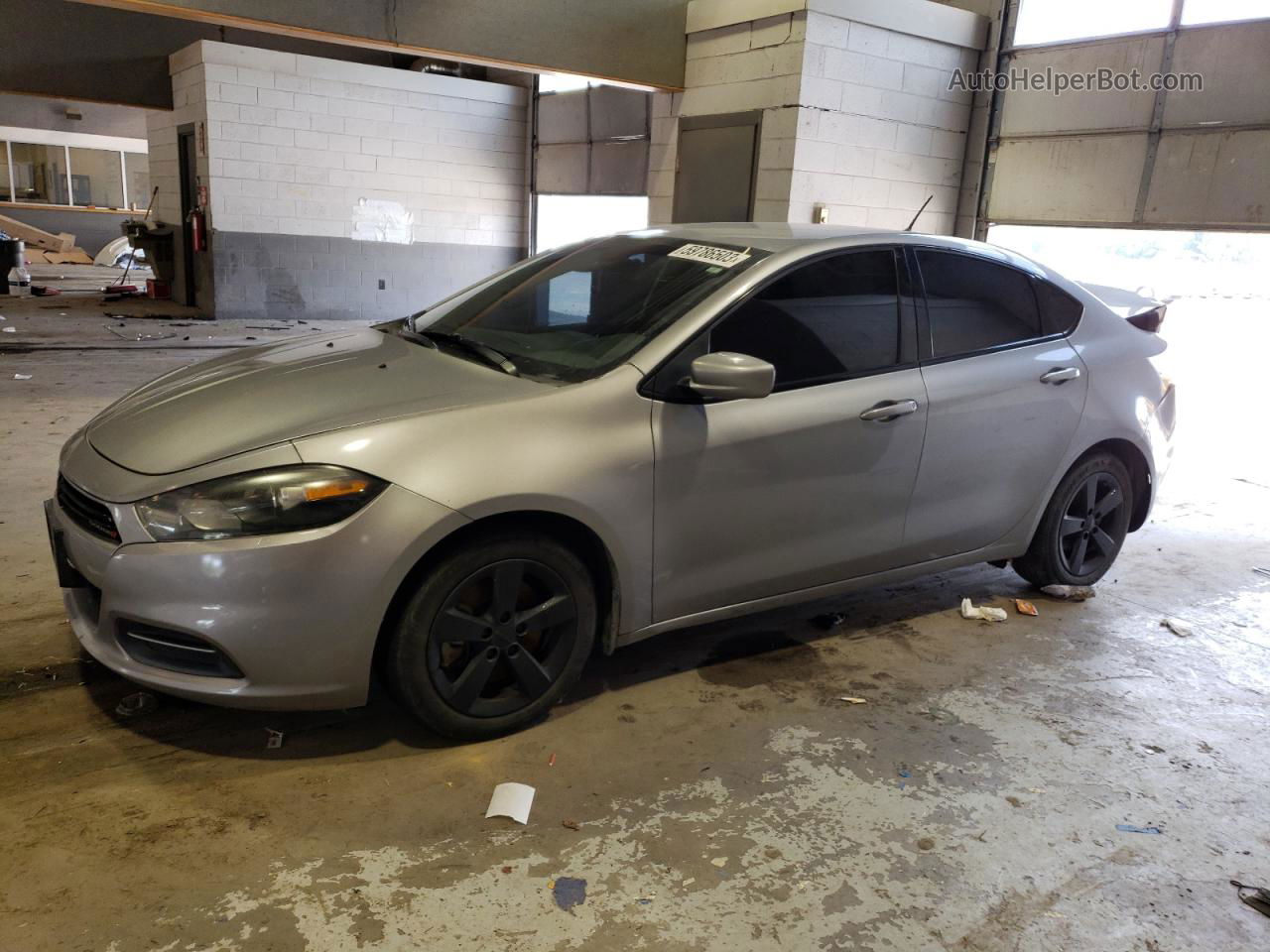 2015 Dodge Dart Sxt Серебряный vin: 1C3CDFBB2FD432095