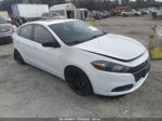 2015 Dodge Dart Sxt White vin: 1C3CDFBB3FD125258