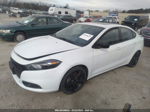 2015 Dodge Dart Sxt White vin: 1C3CDFBB3FD125258