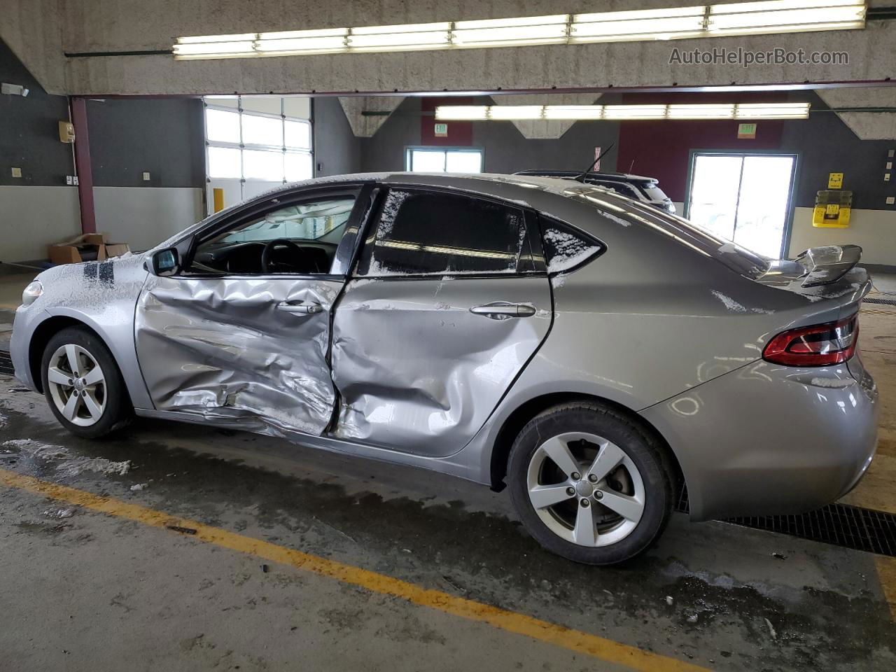 2015 Dodge Dart Sxt Silver vin: 1C3CDFBB3FD193026