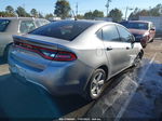 2015 Dodge Dart Sxt Gray vin: 1C3CDFBB3FD222184